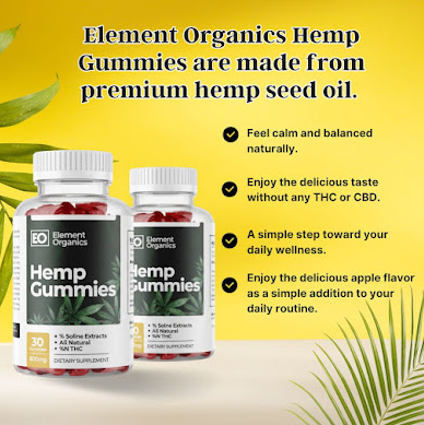 Element Organics Hemp Gummies